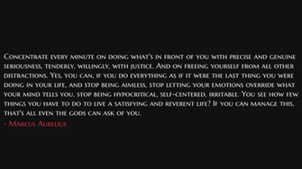Marcus Aurelius On Procrastination Cross Post From R