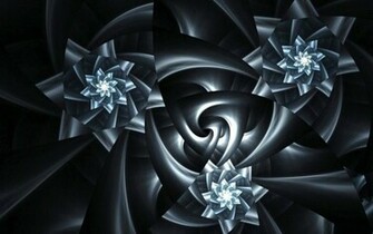Black Flowers Wallpaper Beautiful