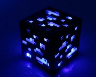 Minecraft Light Up Diamond Ore From Thinkgeek