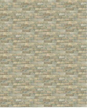 On This You Can Brick Dollhouse Wallpaper