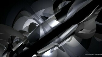 Abstract Monochrome Background Black Full HD Desktop Wallpaper