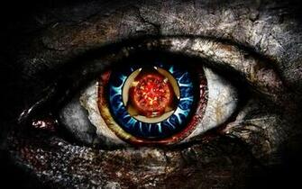 3d Abstract Eyes Wallpaper For Desktop