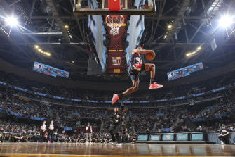 Photos Nba Slam Dunk Contest Photo Gallery