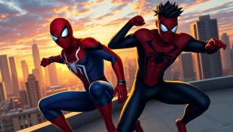 Spider Man And Miles Wallpaper