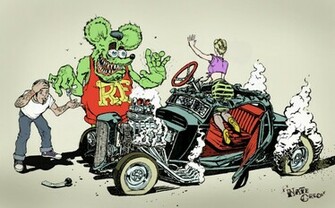 Rat Fink Hot Rod