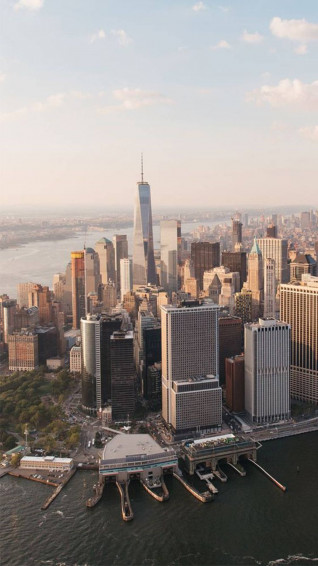 New York Skyline iPhone Wallpaper