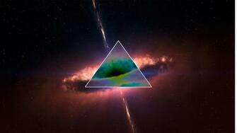 Trippy Space Wallpaper