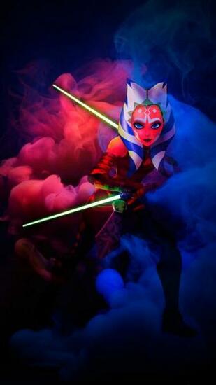 Ahsoka Tano Wallpaper Stronger Colors