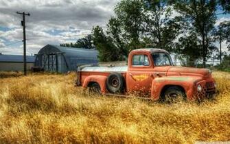 Classic Truck Wallpaper Top Background