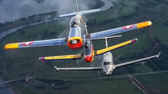 Wallpaper Single Engine Turboprop Planes Flight HD