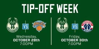 Bucks Tip Off Week Events Milwaukee