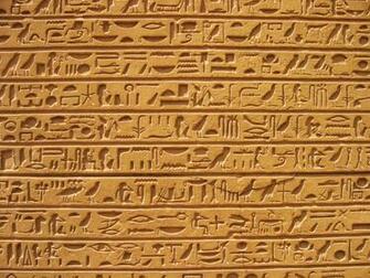 Egyptian Hieroglyphics Wallpaper Hieroglyphic Bilder