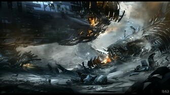 Halo Concept Art Wallpaper