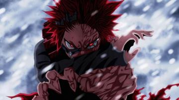 Red Riot Eijiro Kirishima 1440p Resolution Wallpaper HD