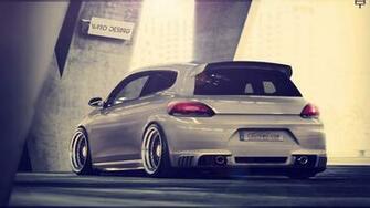 Cars Volkswagen Scirocco Stance Abt