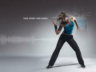 Athletic Sexy Girl Added Music And Great Widescreen Wallpaper