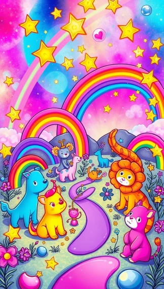 Lisa Frank Wallpaper