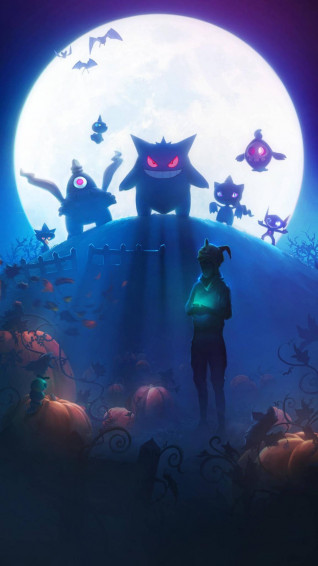 Pokemon Halloween Wallpaper
