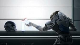 Mass Effect Garrus Vakarian Video Games Wallpaper HD