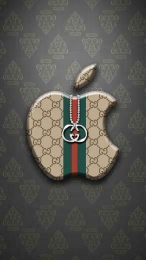 Apple Gucci iPhone Wallpaper