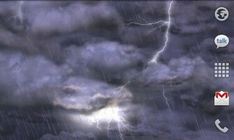 Android Quick App Thunderstorm Live Wallpaper Central