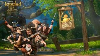 Tangled Pub Thugs Disney HD Image Movies