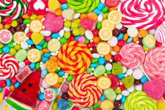 Colorful Candies And Lollipops Stock Photo Containing Candy Wallpaper
