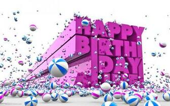 3d Happy BirtHDay Wallpaper