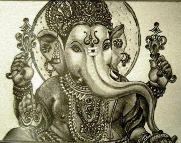 Lord Ganesh By Piyali