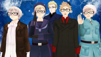 Hetalia Nordics Wallpaper