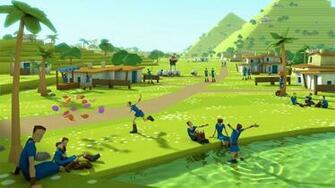 Godus Pyramids Oasis By Gould58