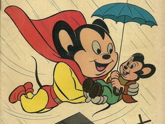 Comics The Adventures Of Mighty Mouse Wallpaper