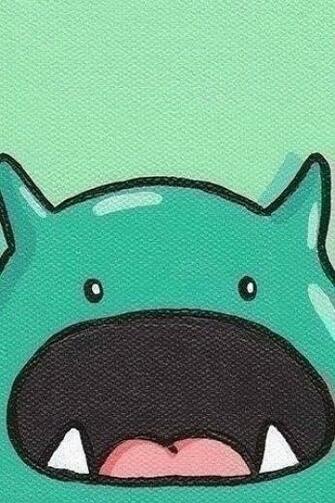 Wallpaper iPhone Cute Monsters Background