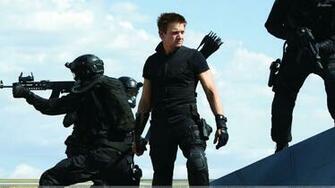 The Avengers Jeremy Renner In Black Dress Looking Something