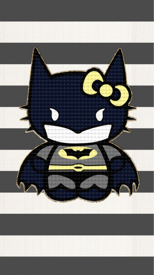 Pretty Walls Batkitty Bie Walpaper Hello Kitty