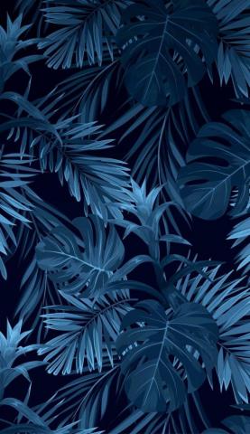 Bushes Vibes Wallpaper Blue Phone Dark
