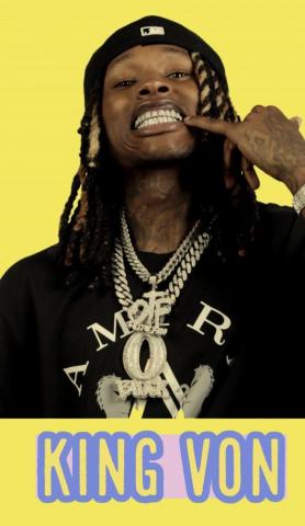 King Von iPhone Wallpaper Awesome HD