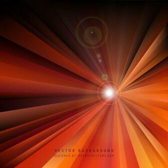 Black Orange Fire Light Rays Background Template