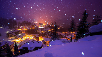 Cozy City Wallpaper
