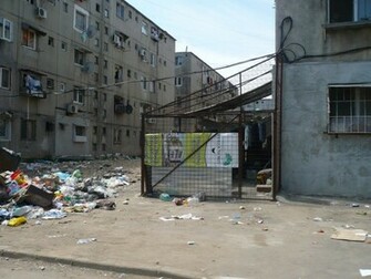 Ghetto Street Corner The