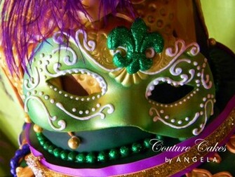 Mardi Gras King Cake Wallpaper