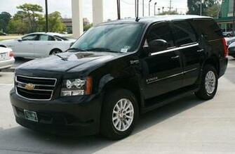 Chevrolet Tahoe Black Car Wallpaper HD