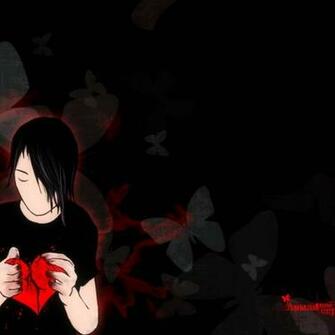 Emo Heart Desktop Wallpaper