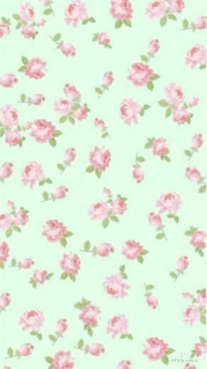 Pink Floral iPhone Wallpaper