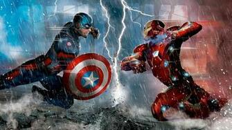 Captain America Vs Iron Man Wallpaper Ways On Grad Ka Tela