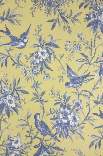 Chelsea Morning Toile Wallpaper A Featuring Birds