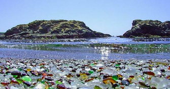My Life Like Glassy Beach Photo