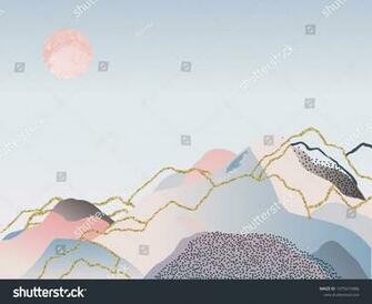 Abstract Minimal Background Scandinavian Design Vector