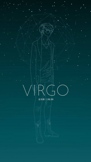 Virgo Zodiac Man Constellation Wallpaper