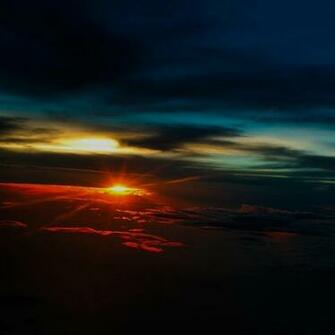 Stratosphere Sunset iPad Wallpaper And